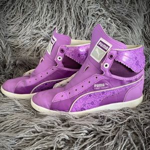PUMA tennis shoes -lavender